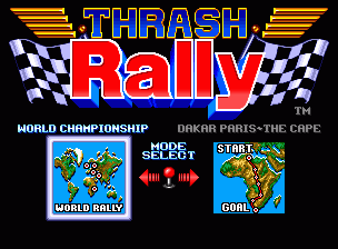 Thrash Rally screenshot 4 for Neo Geo